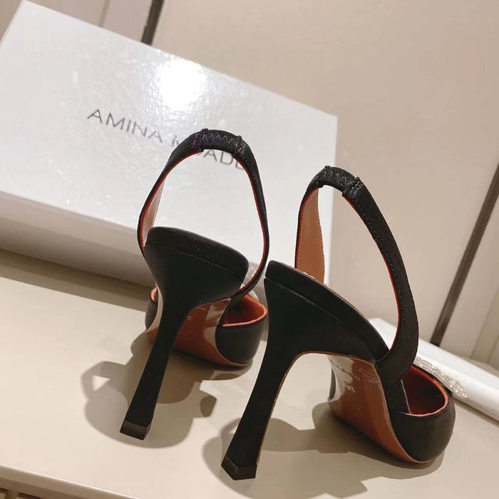 Amina Muaddi Shoes AMS00024 Heel 8.5CM